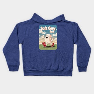 Soft Guy Era - Marshmallow Man Vintage Comic Kids Hoodie